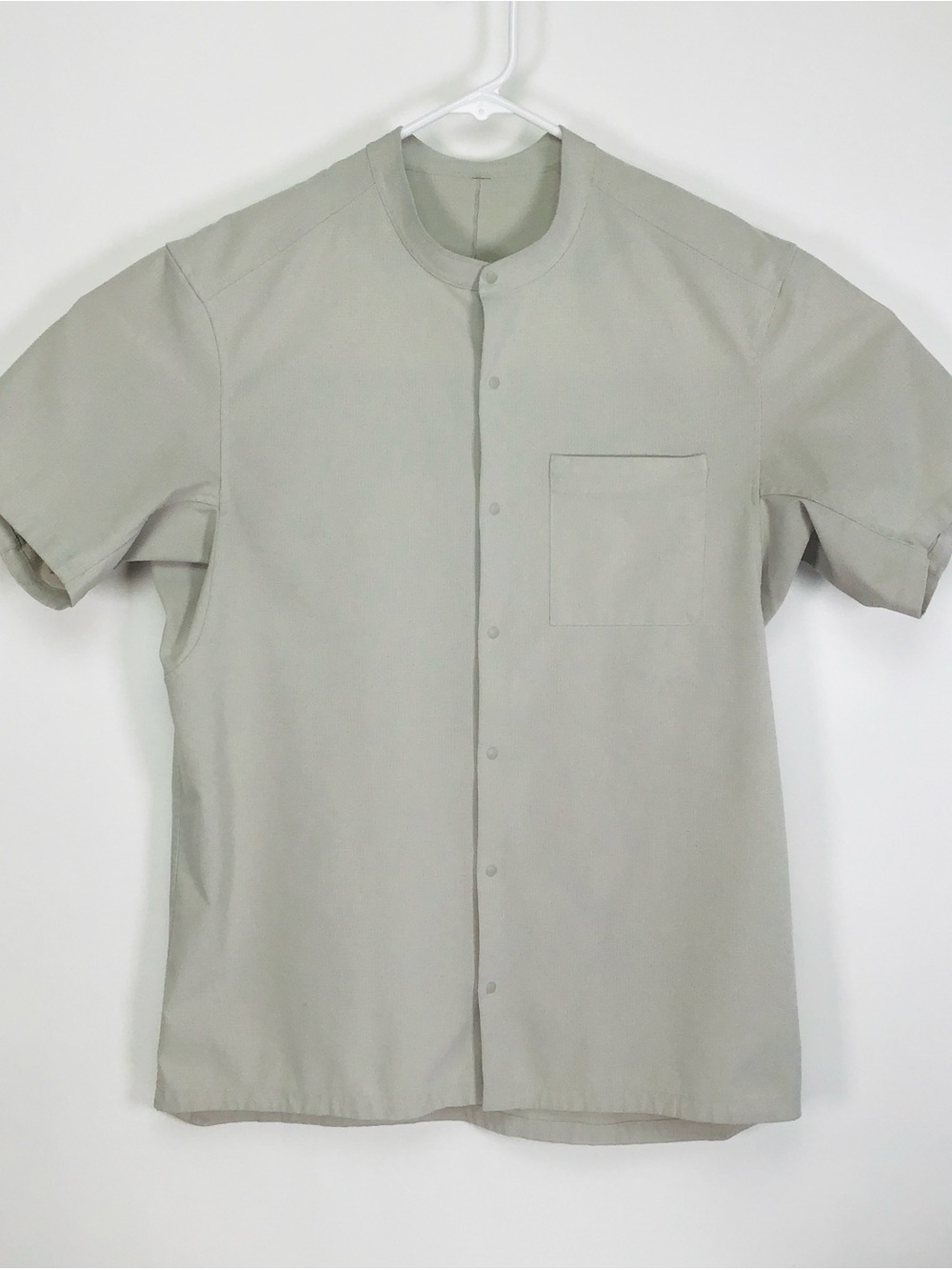 Lululemon Daily Drift men’s short sleeve button up shirt large